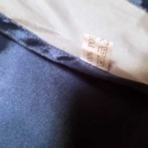 Neue Schlaufengardine mit Blattmuster