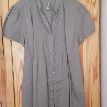 graue Damenbluse Street One