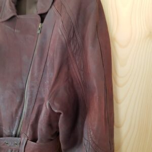 Lammnappa Damen Lederjacke 1980er