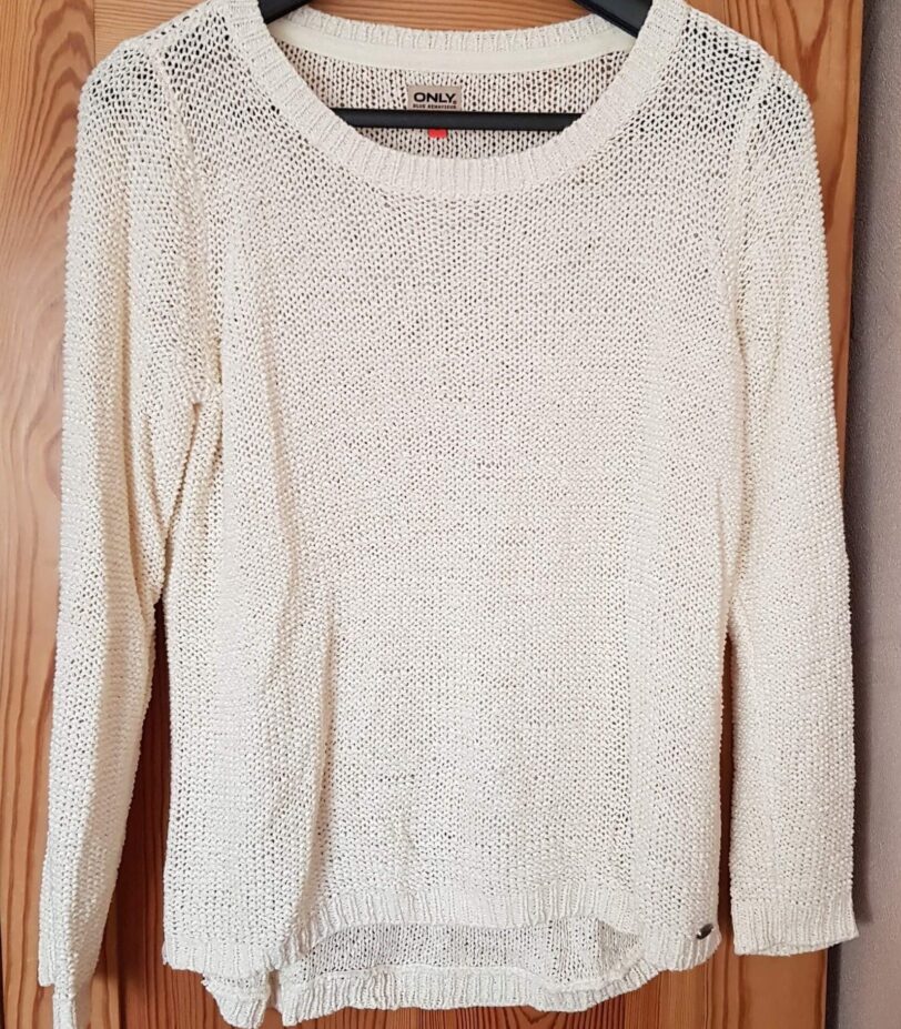 Damenpullover von Only, cremefarbig