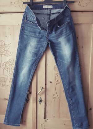 Jeanshose, Vintage AMISU Skinny Gr 29
