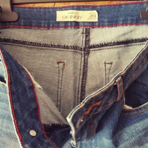 Jeanshose, Vintage AMISU Skinny Gr 29
