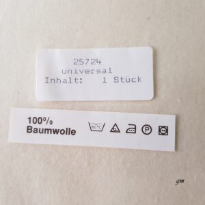 Vintage-BIO-Spannbetttuch, Baumwolle