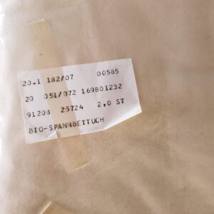 Vintage-BIO-Spannbetttuch, Baumwolle