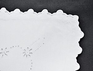 Weißwäsche Kissenbezug Monogramm