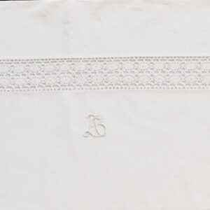 Weißwäsche Kissenbezug Monogramm