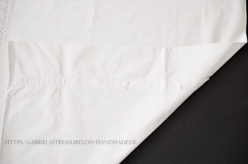 Weißwäsche Kissenbezug Monogramm