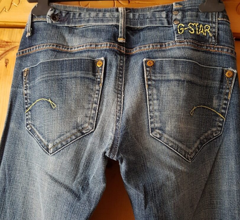 Jeanshose, G-Star, Midge straight, 30/34