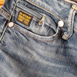 Jeanshose, G-Star, Midge straight, 30/34