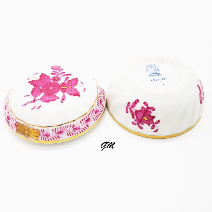 Herend Apponyi purpur, Zuckerdose