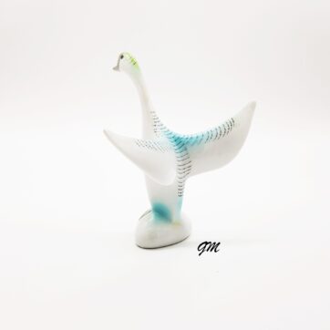 Hollóháza Porzellanfigur, Schwan