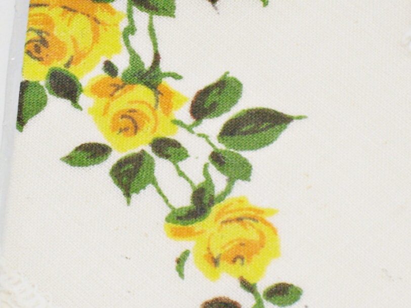 Vintage Damen Stoff Taschentücher
