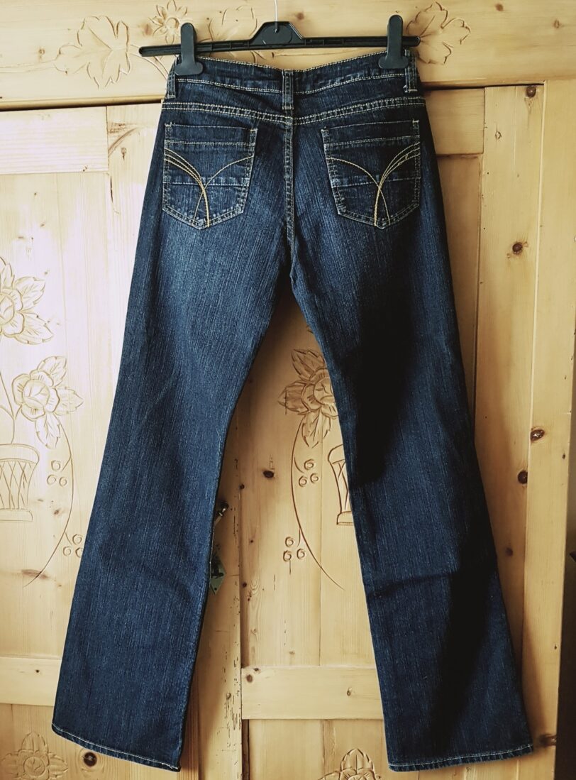 Jeanshose, LIVRE Gr. 40 blau Schlaghose