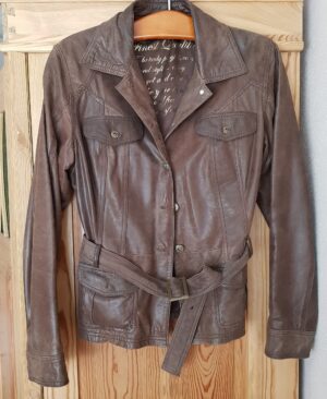 Lederjacke, Street One, Gr. 44, vintage