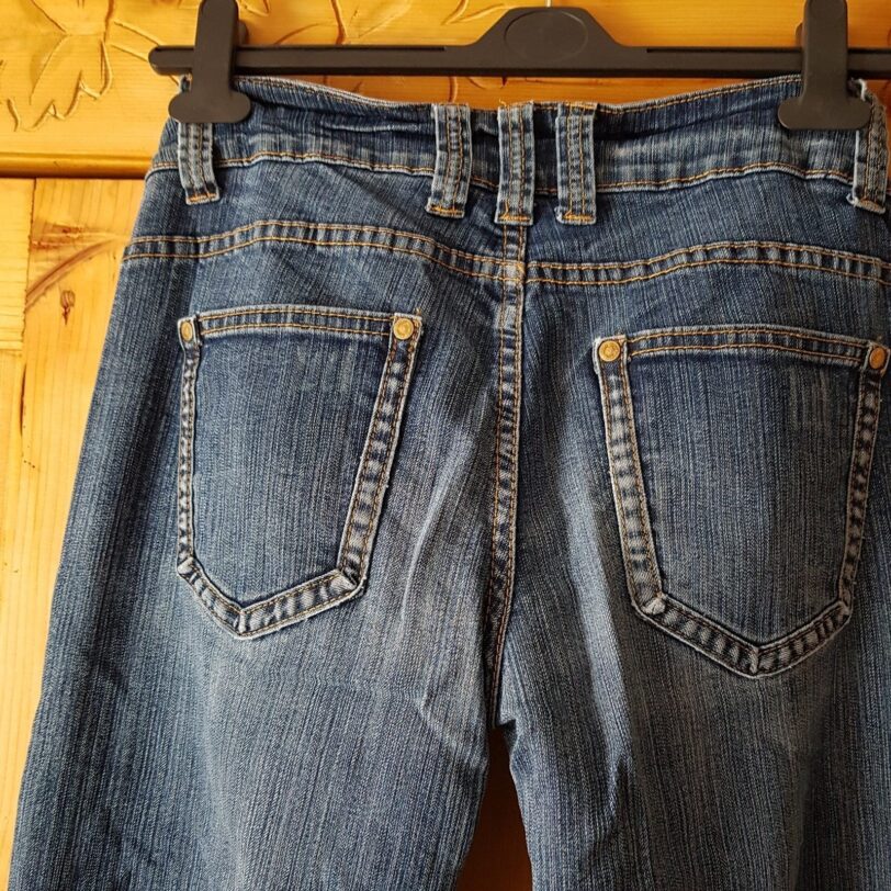 Jeanshose, LIVRE Gr.38 blau Schlaghose