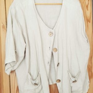 Blazer, Leinenjacke "made in italy"