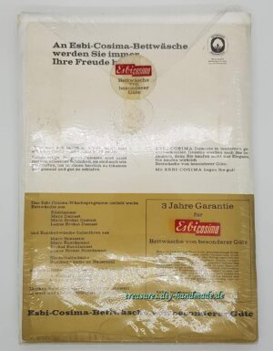 Edeldamast Bettwäsche weiß EsbiCosima