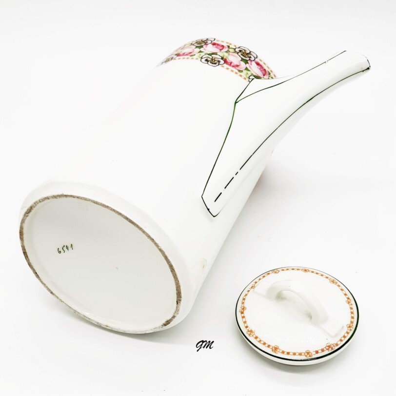 Porzellan Kaffekanne, Rarität um 1900