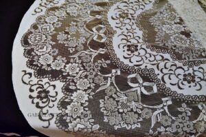 runde Polyester Tischdecke, D 190cm