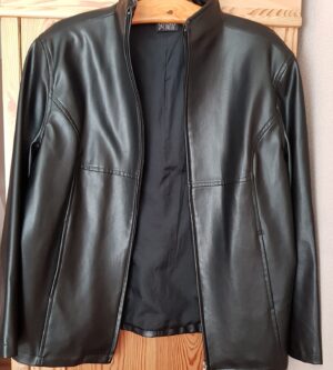 vintage, Herren Lederjacke Größe 52