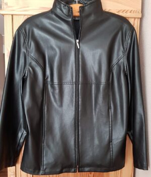 vintage, Herren Lederjacke Größe 52
