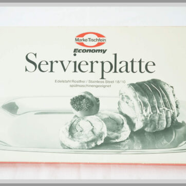Vintage, Bratenplatte Tischfein