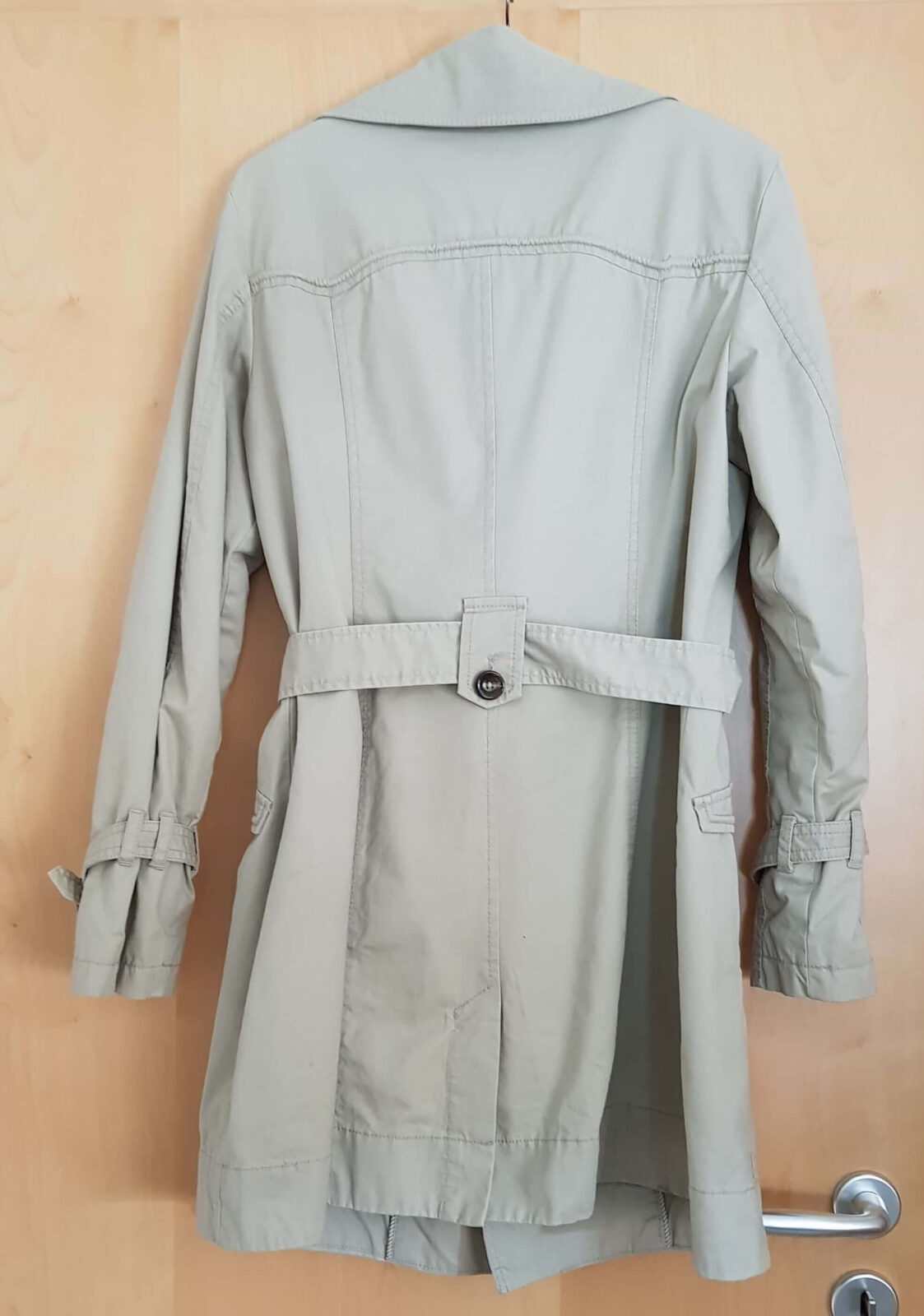 leichter Sommermantel S. Oliver, Größe 42, beige