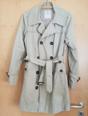 leichter Sommermantel S. Oliver, Größe 42, beige
