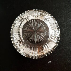 Vintage Aschenbecher aus Kristallglas