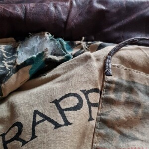 vintage, Herren Lederjacke Größe 52