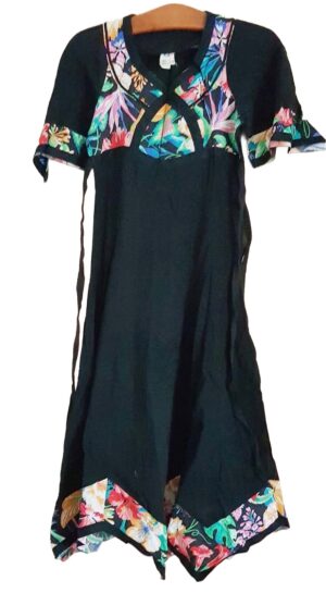 Vintage Kleid, Boho Midi Kleid Größe 38