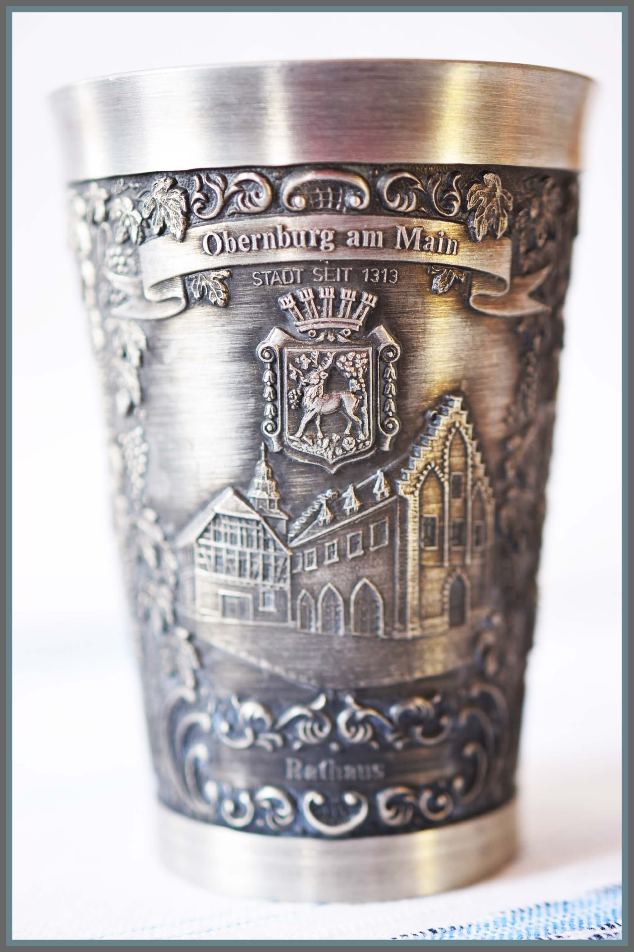 Zinnbecher, Obernburg Sonderedition – Bild 2