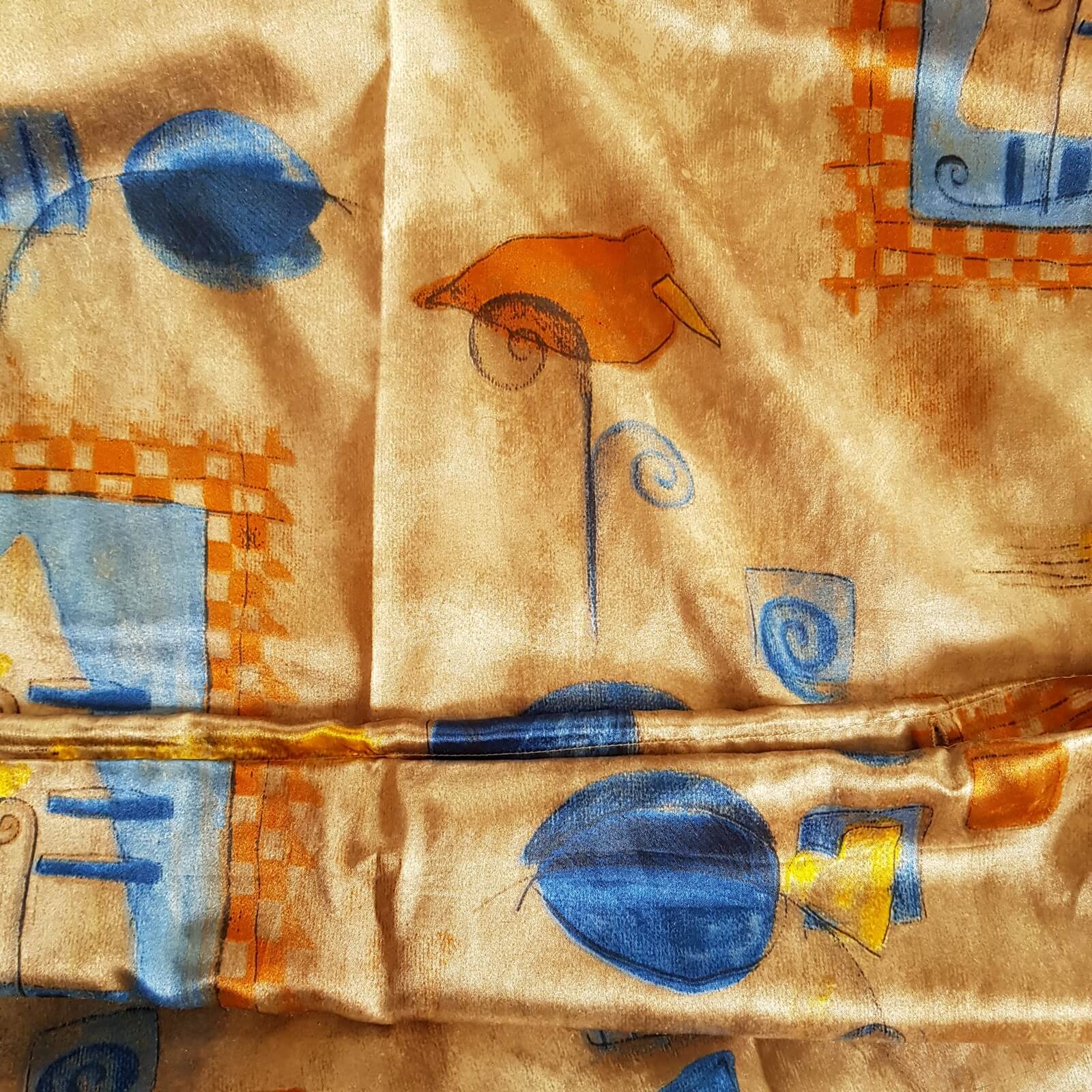 Bettbezug 70er Jahre bunt neuwertig