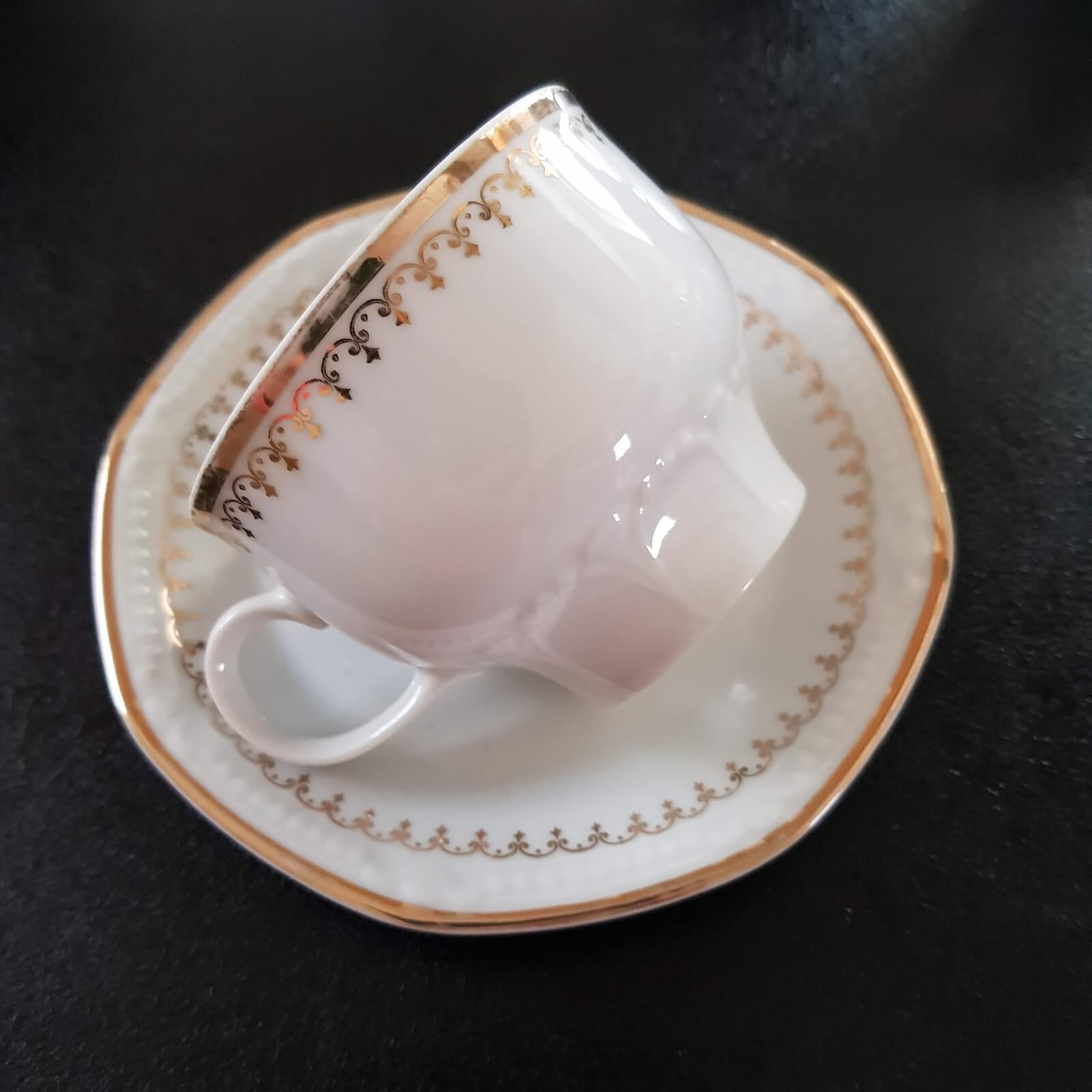 Kaffeegedeck/Kaffeetasse/Teller - Mitterteich – Bild 2