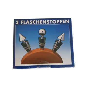 Flaschenstopfer 3tlg